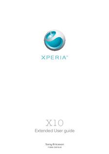 Sony Xperia X10 manual